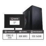Computador Intel I3 2120 8gb Ssd 240gb + Monitor 17 Duex