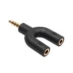 Adaptador P3 M X 2 P2 F Preto 8096 Md9