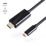 Cabo Conversor Tipo C P/ Hdmi 4k Jc-tyc-hm 1.8m F3