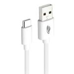 Cabo De Dados Usb Tipo C 1m 3a Cb-c10wh Branco C3tech