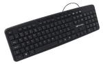 Teclado Usb Basico Multimidia Preto Kb-m40bk C3tech