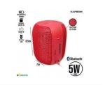 Caixa De Som Bluetooth 5 W Portátil Vermelho Ka-8509 Kapbom