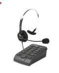 Telefone Headset Preto Hsb40 Intelbras