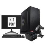 Kit Pdv Completo Computador I3 2100 8gb Ssd 120gb / Monitor 17.1