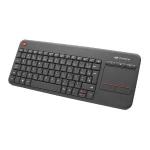 Teclado Sem Fio Touchpad K-wt200bk C3tech