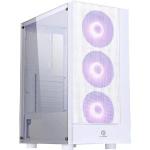 Gabinete Gamer Mid Tower Rgb Cruiser Branco Fortrek