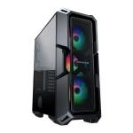 Gabinete Gamer Mx440 Mesh Rgb Lateral De Vidro 3 Fans Preto Cougar