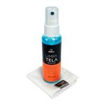 Kit Limpa Tela 1 Un P/tela E Lentes Bacter 60ml C/flanela Reliza