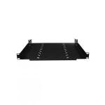 Bandeja Fixa Frontal 19" 1u 500mm  Preto Protectm