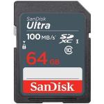 Cartao De Mem. Sd 64gb Ultra Cl 10 100 Mb/s Sandisk* Bcen