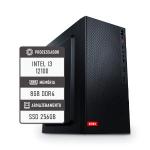 Computador Intel I3 12100 8gb Ddr4 Ssd 256gb Nvme