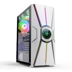 Gabinete Gamer Atx Wahid Vidro Temperado Branco Draxen