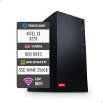 Computador Intel I3 3220 8gb Ssd 256gb Nvme + Wifi