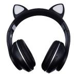 Fone Bluetooth 5.0 Gatinho Led On-fn633 Preto Onistek