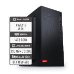 Computador Gamer Ryzen 5 4500 / 16gb Ddr4 / Nvme 512gb / Rx 570 4gb