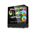 Gabinete Gamer S/ Fonte Aquarius Mt-g850bk Preto C3tech