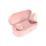 Fone Bluetooth Estereo Intra Auricular Case Slim Rosa Letron