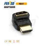 Cabo Adaptador Hdmi Padrao M/f 90g Angulo Reto Fca-17 Feasso