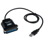 Cabo Conversor Usb P/ Paralelo Impressora 36 Vias 1m Md9