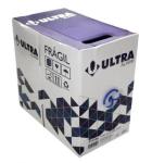 Cabo De Rede / Cftv Cat5e Branco 4p X 0,5 Caixa 300 Metros Ultra Alarm