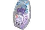 Cabo Hdmi X Hdmi 5 Mt 1.4 3d Full Hd Blister Roxo C/ Mini Adap