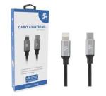 Cabo De Dados Lightning Iphone Tipo C 1,20m Ponta Aluminio Chip Sce