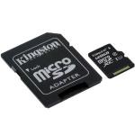 Cartao De Mem. Micro Sd 128gb Classe 10 100 Mbs Kingston C/ Adap