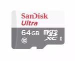 Cartao De Mem. Micro Sd 64gb Cl 10 80 Mb/s Sandisk C/ Adap