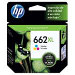 Cartucho De Tinta Hp 662xl Tricolor (cz106ab)