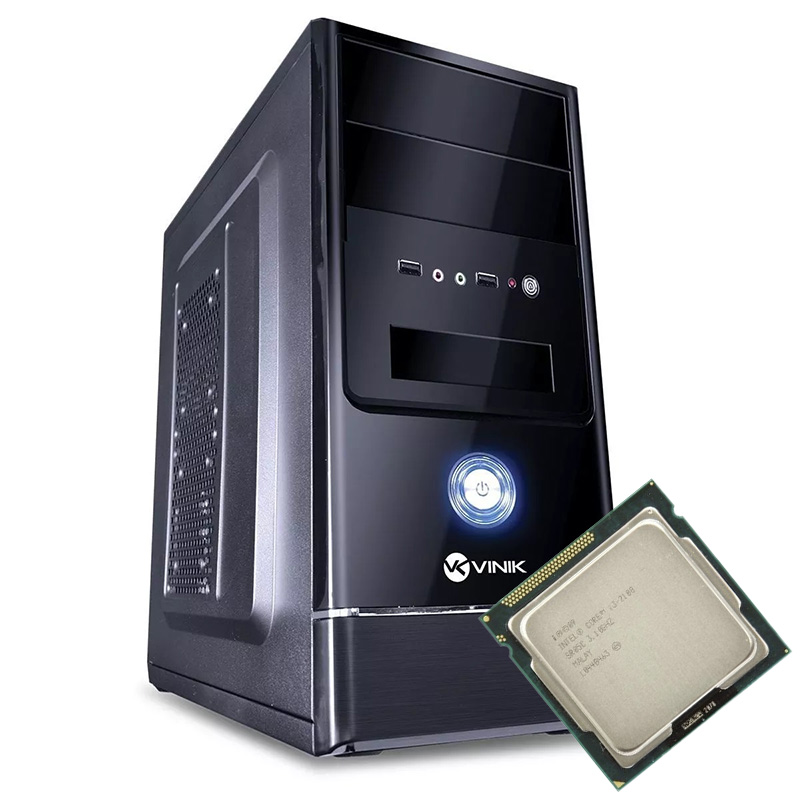 Computador Kit Work/home Intel I3 2100 4gb Ssd 480gb
