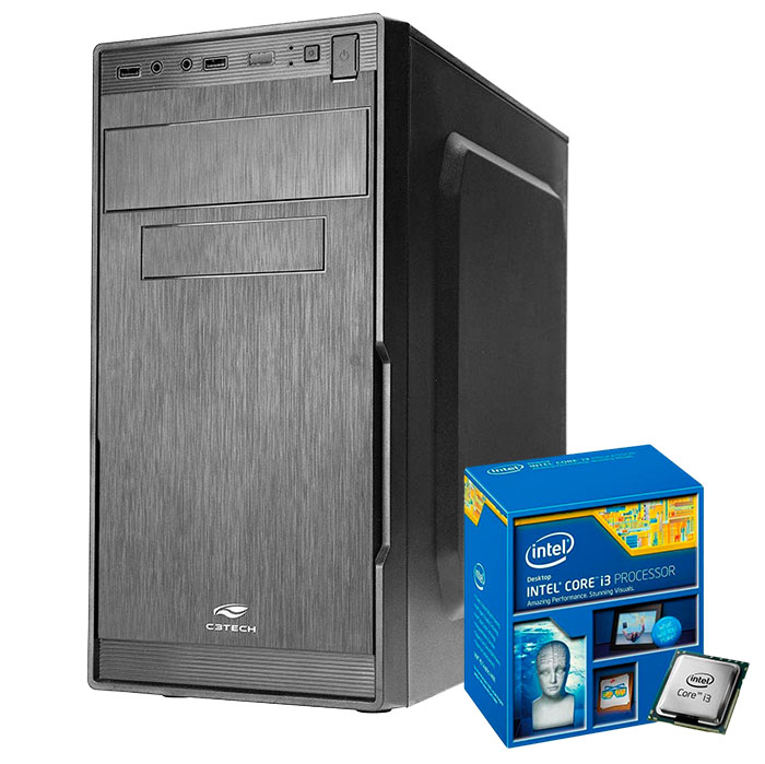 Computador Kit Work/home Intel I3 4160 4gb Ssd 480gb
