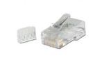 Conector Rj45 Cat6 Com Guia Chip Sce Pacote C/ 10 Un