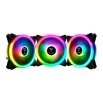 Cooler 120mm Aeolus M2 1203 Lite Rgb Kit C/ 3 Unidades Gamdias