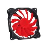 Cooler 120mm Com Led Circular Vermelho Dx-12f