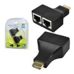 Extensor Hdmi 30 Metros X Rj45 Cat5 / Cat6 3d 1080p Jc-ex-rj45 F3