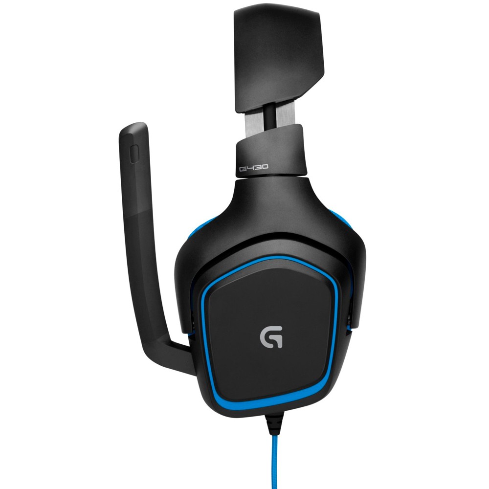 Fone Headset Gamer P2+adap.usb 7.1 G430 Preto/azul Logitech