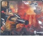 Mouse Pad Gamer Emborrachado 25x21x2 Eg-401rd Ltm-k6 Evolut