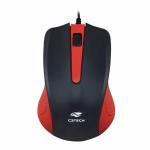 Mouse Usb 1000 Dpi Optical Vermelho Ms-20rd C3tech