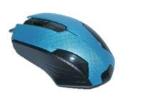 Mouse Usb Gamer 2000dpi Azul/preto M57 Teccon