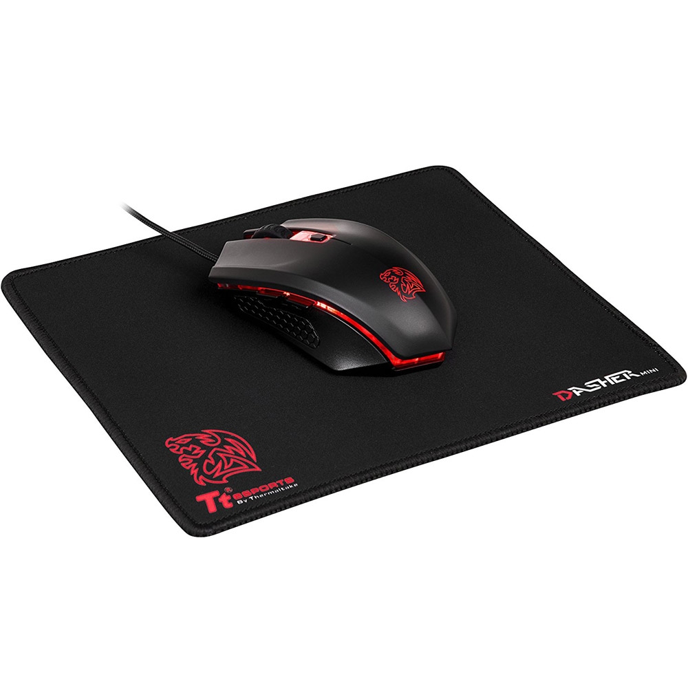 Mouse Usb Gamer + Mouse Pad Tt Esports Talon X Mo-cpc-wdoobk-01