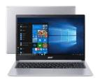 Notebook Acer A515-54-579s I5 10210u 4.2/4/256gb/15.6/w10 10ª Prata