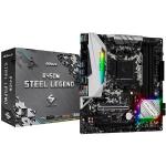 Placa Mae Amd Am4 B450 Steel Legend Ddr4 90-mxb9y0-a0bayz Asrock