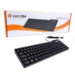 Teclado Usb Basico Preto Tc3201 Hayom