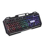 Teclado Usb Gamer Led Colorido Kg-40bk C3tech